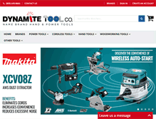 Tablet Screenshot of dynamitetoolco.com